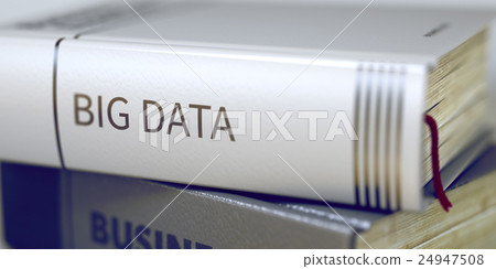 Big Data - Business Book Title. 3D. Big Data - Business Book Title. 3D. 24947508
