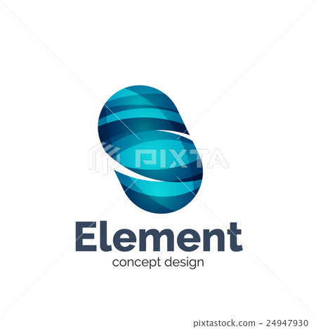 Vector sphere abstract logo template Vector sphere abstract logo template 24947930