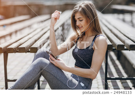 beautiful sporty girl 24948133