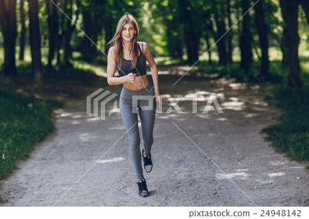 beautiful sporty girl beautiful sporty girl 24948142