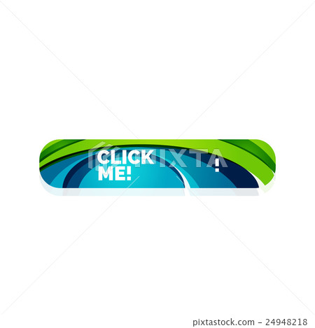 Vector abstract button template - Stock Illustration [24948218] - PIXTA