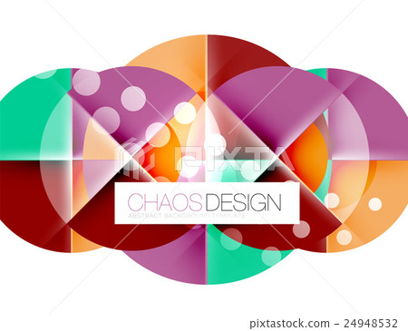 Round shapes, circle banner with sample text Round shapes, circle banner with sample text 24948532