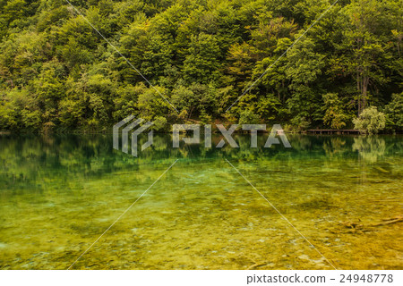 Plitvice lakes in Croatia - nature travel 24948778