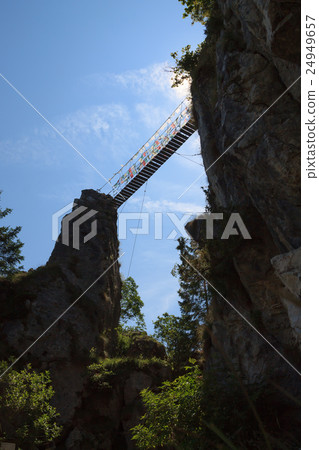Tibetan bridge Tibetan bridge 24949657