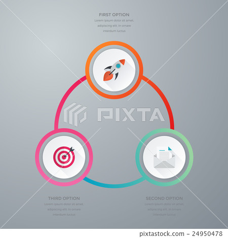 infographics three options 24950478