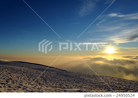 Winter mountain Winter mountain 24950524