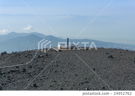 Mount Fuji Hoei mountain summit Mount Fuji Hoei mountain summit 24952762