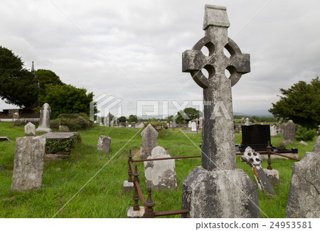 old celtic cemetery graveyard in ireland old celtic cemetery graveyard in ireland 24953581