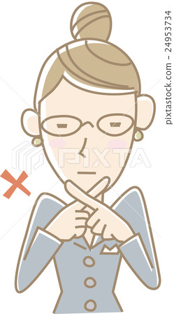 穿著西裝的婦女NG（海軍） 24953734