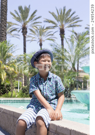 Californian landscape and boys 24954239