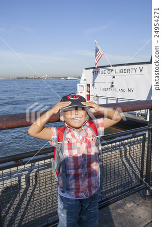 紐約渡輪和兒童 24954271