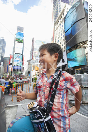 New York landscape and children 24954299