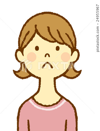 Young lady dissatisfaction 24955967