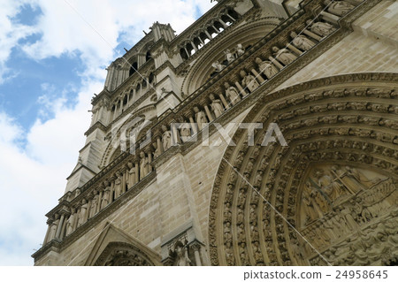 Notre Dame Cathedral Up Notre Dame Cathedral Up 24958645