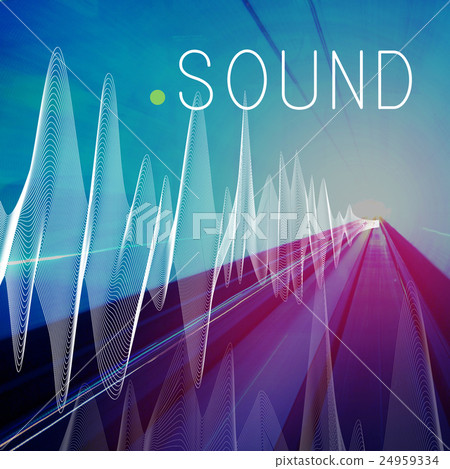 Sound Music Wave Melody Graphic Concept Sound Music Wave Melody Graphic Concept 24959334