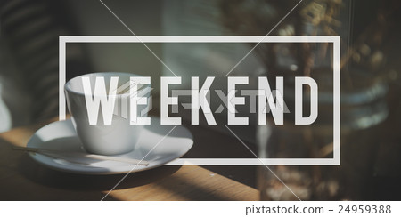 Weekend Relaxation Free Time Happiness Free Time Concept 24959388