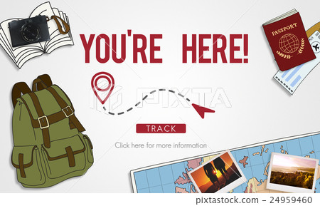 Navigation GPS City Locator Explore Concept 24959460