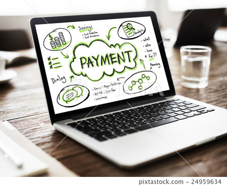 Payment Pay Retail Tracnsaction Cost Concept 24959634