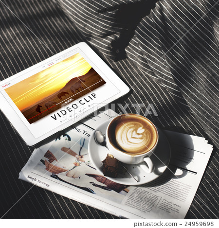 Streaming Multimedia Audio Entertainment Internet Concept Streaming Multimedia Audio Entertainment Internet Concept 24959698