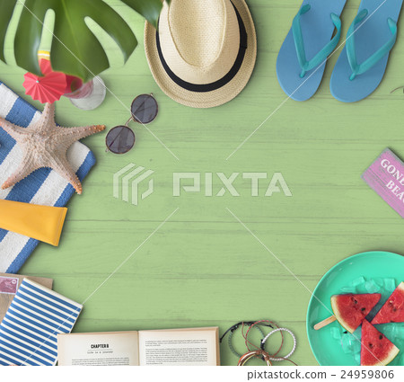 Travel Holiday Vacation Summer Coast Beach Sea Concept Travel Holiday Vacation Summer Coast Beach Sea Concept 24959806
