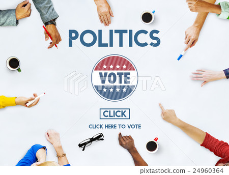 Politics Vote Election Government Party Concept Politics Vote Election Government Party Concept 24960364