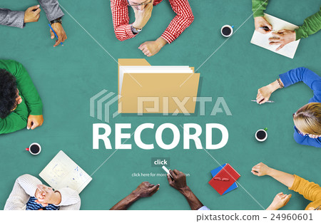 Record Confidential Privacy Infomation Data Concept 24960601