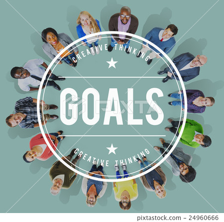 Goals Mission Hopeful Success Aim Concept Goals Mission Hopeful Success Aim Concept 24960666