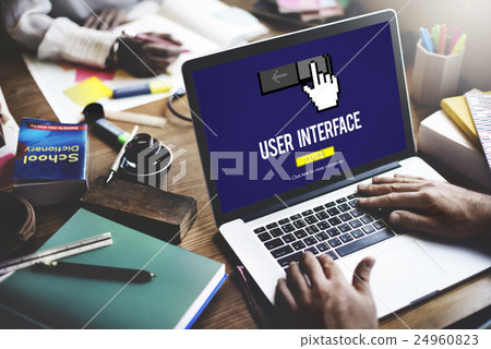 Interface UI Computer Cursor Icon Concept Interface UI Computer Cursor Icon Concept 24960823