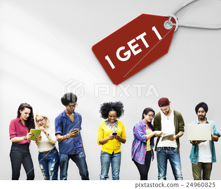 Sale Discount Label Tag Commerce Concept 24960825