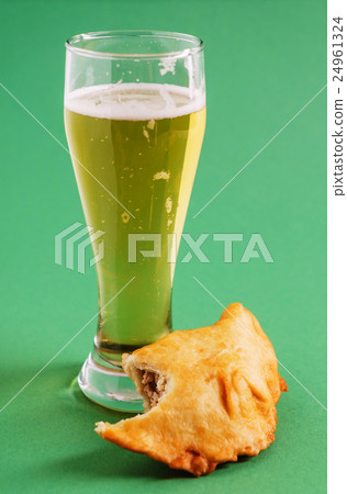 Spanish Empanada with beer 24961324