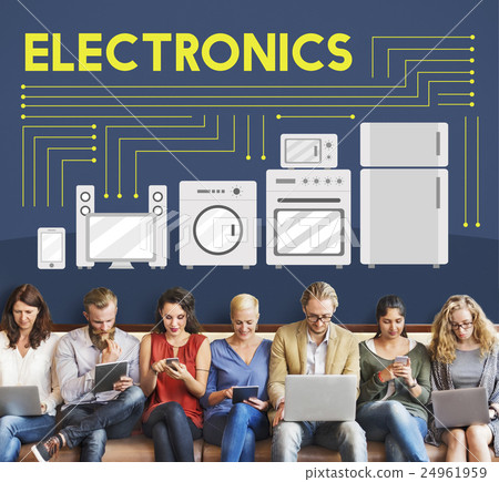 Electronics Capacitor Contemporary Technology Concept 24961959