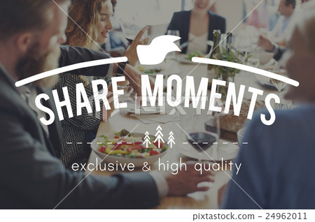 Share Ideas Moments Connection Share Social Concept 24962011