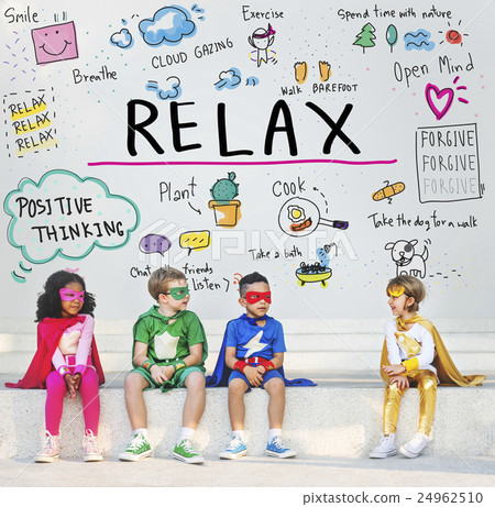 Positive Thinking Simple Life Graphic Concept 24962510