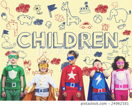 Kids Children Joy Happy Child Concept 24962581