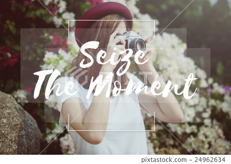 Seize Moments Enjoyment Positive Relaxation Concept Seize Moments Enjoyment Positive Relaxation Concept 24962634