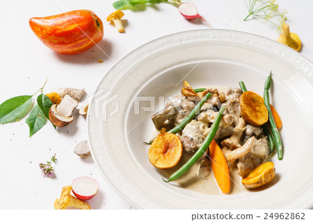 meat with mushrooms meat with mushrooms 24962862