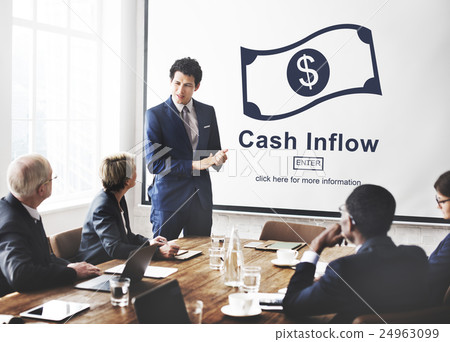 Cash Flow Business Money Financial Concept 24963099