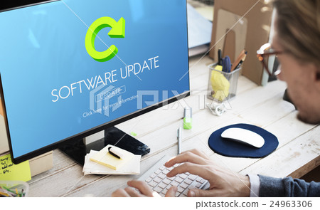 Software Update Program Digital Improvement Concept Software Update Program Digital Improvement Concept 24963306