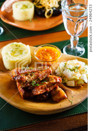 grilled ribs grilled ribs 24964253