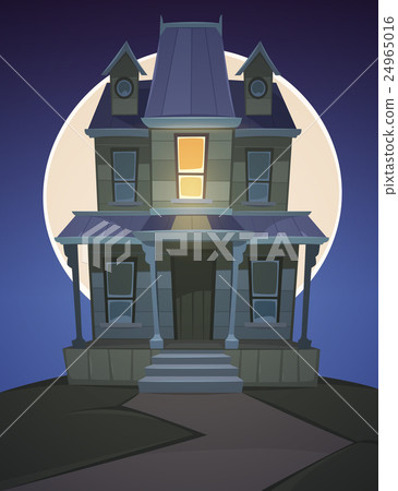 Cartoon Haunted House Cartoon Haunted House 24965016