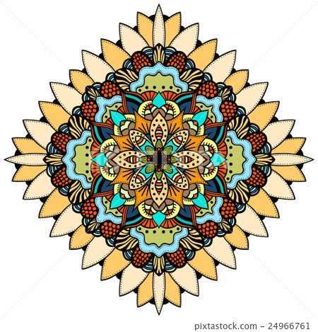 Ornate eastern mandala Ornate eastern mandala 24966761