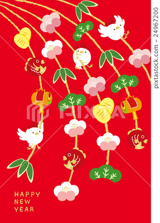 新年賀卡裝飾 24967200