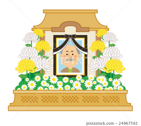 People illustration ceremonial funeral funeral 24967592
