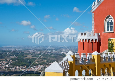 Ancient european castle view 24967602