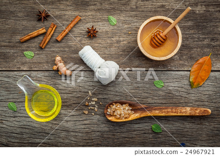 Composition of nature spa ingredients . Composition of nature spa ingredients . 24967921