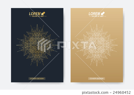 Modern vector template for brochure, Leaflet 24968452