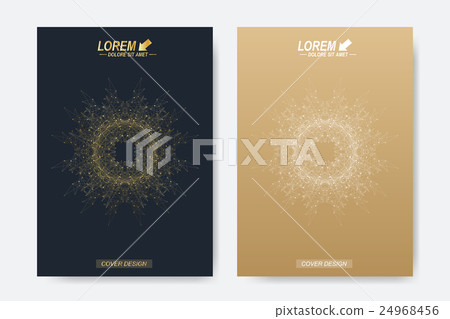 Modern vector template for brochure, Leaflet Modern vector template for brochure, Leaflet 24968456
