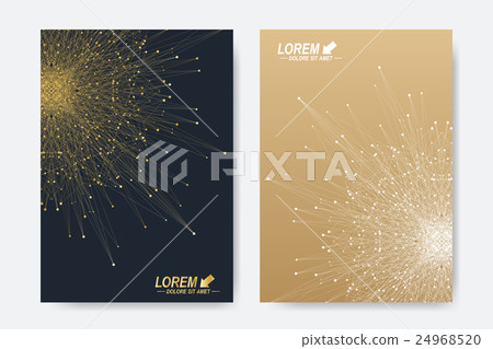 Modern vector template for brochure, Leaflet 24968520