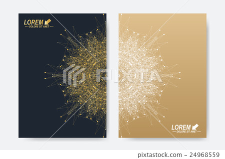 Modern vector template for brochure, Leaflet 24968559