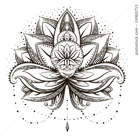 Vector ornamental Lotus 24968753